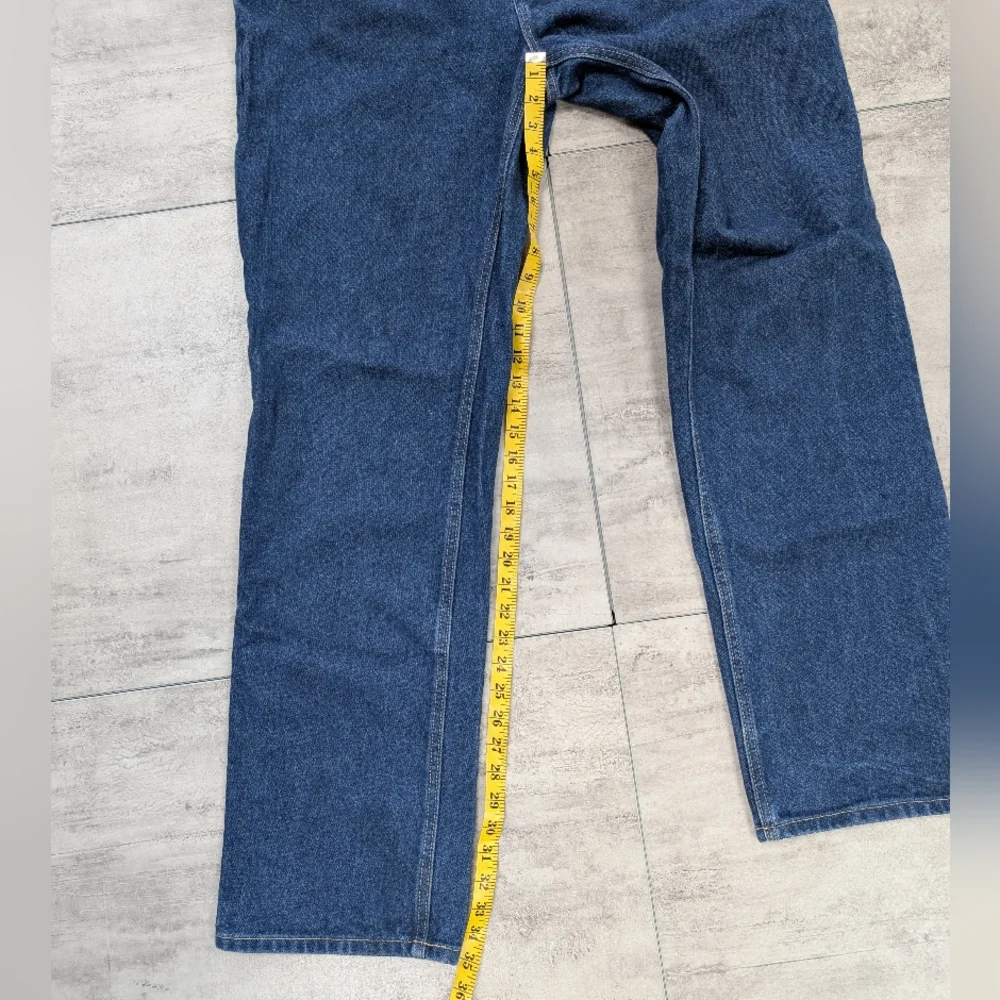 Carhartt FR Men's Dark Wash Denim Jeans Size 36 x 34 ARC 2 NFPA 2112